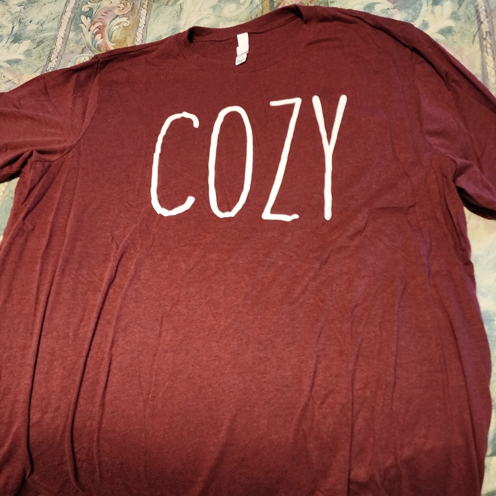 3X Burgandy Tee